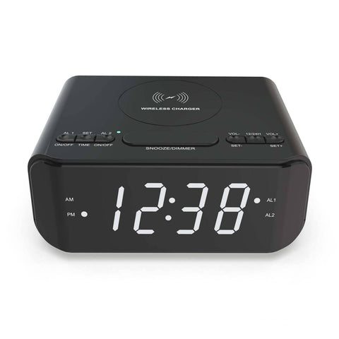 darrahopens Audio & Video > Speakers Wireless Charging Alarm Clock
