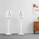 Darrahopens Audio & Video > TV Accessories Kanto SP26PLW 26" Tall Bookshelf Speaker Floor Stands - Pair, White