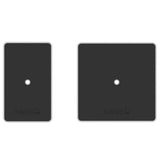 Darrahopens Audio & Video > TV Accessories Kanto SP6HDW 6" Tall Universal Desktop Speaker Stand - Pair, White
