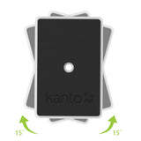 Darrahopens Audio & Video > TV Accessories Kanto SP9W 9" Tall Universal Desktop Speaker Stand - Pair, White