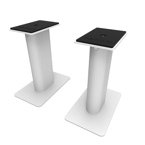 Darrahopens Audio & Video > TV Accessories Kanto SP9W 9" Tall Universal Desktop Speaker Stand - Pair, White