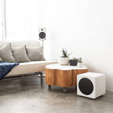 Darrahopens Audio & Video > TV Accessories Kanto SUB8 300W 8" Sealed Powered Subwoofer, Matte White