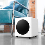 Darrahopens Audio & Video > TV Accessories Kanto SUB8 300W 8" Sealed Powered Subwoofer, Matte White
