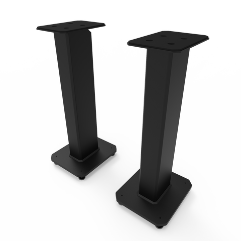 Darrahopens Audio & Video > TV Accessories Kanto SX26 26" Tall Fillable Speaker Stands with Isolation Feet - Pair, Black