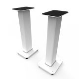 Darrahopens Audio & Video > TV Accessories Kanto SX26W 26" Tall Fillable Speaker Stands with Isolation Feet - Pair, White