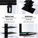 darrahopens Audio & Video > TV Acessories Artiss Floor TV Stand Bracket Mount Swivel Height Adjustable 32 to 70 Inch Black