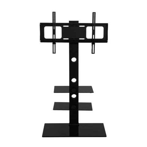 darrahopens Audio & Video > TV Acessories Artiss Floor TV Stand Bracket Mount Swivel Height Adjustable 32 to 70 Inch Black
