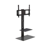 darrahopens Audio & Video > TV Acessories Artiss Floor TV Stand with Bracket Shelf Mount