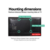 darrahopens Audio & Video > TV Acessories Artiss Table Top TV Swivel Mounted Stand