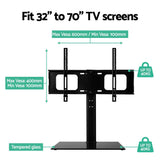 darrahopens Audio & Video > TV Acessories Artiss Table Top TV Swivel Mounted Stand