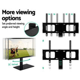 darrahopens Audio & Video > TV Acessories Artiss Table Top TV Swivel Mounted Stand