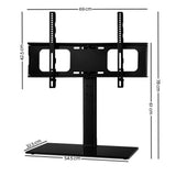 darrahopens Audio & Video > TV Acessories Artiss Table Top TV Swivel Mounted Stand
