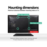 darrahopens Audio & Video > TV Acessories Artiss Table Top TV Swivel Mounted Stand