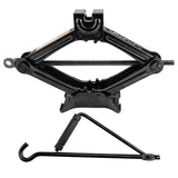 darrahopens Auto Accessories > Auto Accessories Others 2 Ton Scissor Jack Car Van Wind Up Tyre Lift Chrome Crank Handle Emergency Tool