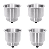 darrahopens Auto Accessories > Auto Accessories Others 4PCS Stainless Drink Cup Holder Insert for Boat/Car/Truck RV/Camper/Yacht/Sofa