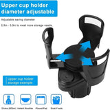 Darrahopens Auto Accessories > Auto Accessories Others Adjustable 2in1 Car Seat Cup Holder Bottle Drink Coffee Storage Water Bottle AU