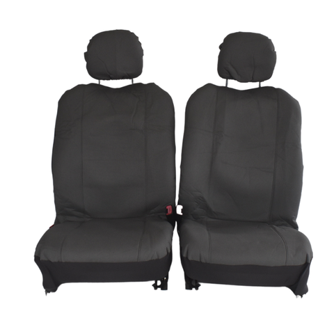 darrahopens Auto Accessories > Auto Accessories Others Challenger Canvas Seat Covers - For Mitsubishi Triton Dual Cab (2006-2020)