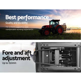 darrahopens Auto Accessories > Auto Accessories Others Giantz Adjustbale Tractor Seat with Suspension - Black