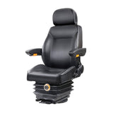 darrahopens Auto Accessories > Auto Accessories Others Giantz Adjustbale Tractor Seat with Suspension - Black