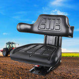 darrahopens Auto Accessories > Auto Accessories Others Giantz PU Leather Tractor Seat - Black