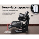 darrahopens Auto Accessories > Auto Accessories Others Giantz PU Leather Tractor Seat - Black