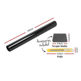 darrahopens Auto Accessories > Auto Accessories Others Giantz Window Tint Film Black Commercial Car Auto House Glass 100cm X 30m VLT 5%