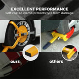 Darrahopens Auto Accessories > Auto Accessories Others Heavy Duty Wheel Defender Lock Clamp Tyre Lock 13" 14" 15" Car Caravan Trailer
