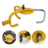 Darrahopens Auto Accessories > Auto Accessories Others Heavy Duty Wheel Defender Lock Clamp Tyre Lock 13" 14" 15" Car Caravan Trailer