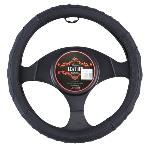 darrahopens Auto Accessories > Auto Accessories Others Kentucky Steering Wheel Cover - Black [Leather]