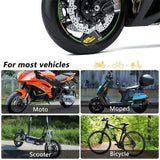 darrahopens Auto Accessories > Auto Accessories Others Motorcycle Alarm Disc Lock Brake Handlebar Throttle Grip Lock Bike Security