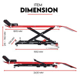 Darrahopens Auto Accessories > Auto Accessories Others Motorcycle Lift 500kg Table Hydraulic Air Bike Jack Mechanic Stand Hoist Lifter