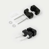 darrahopens Auto Accessories > Auto Accessories Others Pair Kayak Storage Rack Hanger Supporter Carrier Surfboard Holder Wall Bracket