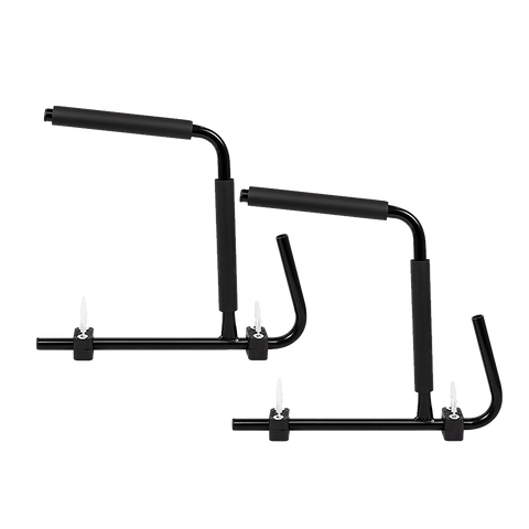 darrahopens Auto Accessories > Auto Accessories Others Pair Kayak Storage Rack Hanger Supporter Carrier Surfboard Holder Wall Bracket