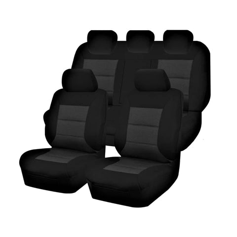 darrahopens Auto Accessories > Auto Accessories Others Premium Jacquard Seat Covers - For Ford Ranger Pxii-Pxiii Series (2015-2022)
