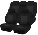 darrahopens Auto Accessories > Auto Accessories Others Premium Jacquard Seat Covers - For Ford Territory Sx/Sy/Sz Series 4X4 Suv/Wagon (2004-2016)