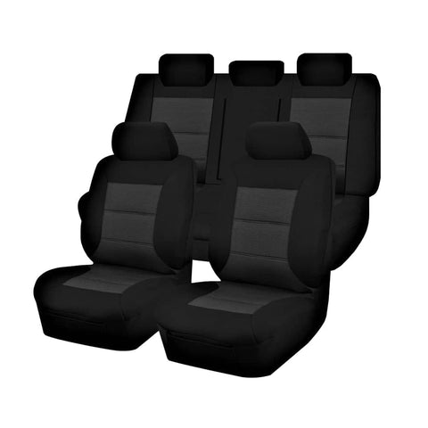 darrahopens Auto Accessories > Auto Accessories Others Premium Jacquard Seat Covers - For Honda Civic 9Th Gen Series Iii Sedan (2012-2016)