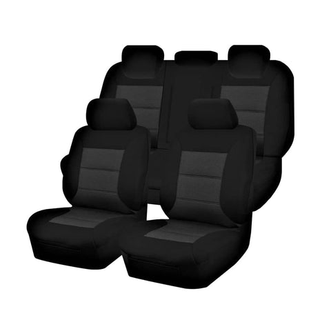 darrahopens Auto Accessories > Auto Accessories Others Premium Jacquard Seat Covers - For Mitsubishi Outlander Sport (2010-2016)