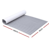 Darrahopens Auto Accessories > Auto Accessories Others Seamanship EVA Foam Boat Flooring Mat Decking Sheet 240x90x0.6cm Light Grey