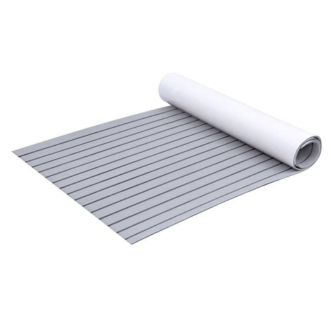 Darrahopens Auto Accessories > Auto Accessories Others Seamanship EVA Foam Boat Flooring Mat Decking Sheet 240x90x0.6cm Light Grey