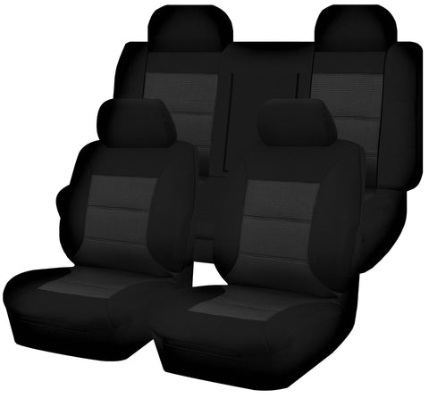 darrahopens Auto Accessories > Auto Accessories Others Seat Covers for FORD FALCON FG SERIES 05/2008 - 2016 4 DOOR SEDAN FR BLACK PREMIUM