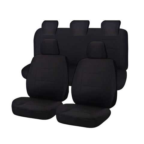 darrahopens Auto Accessories > Auto Accessories Others Seat Covers for FORD RANGER PXII SERIES 16/2015 - ON DUAL CAB FR BLACK CHALLENGER