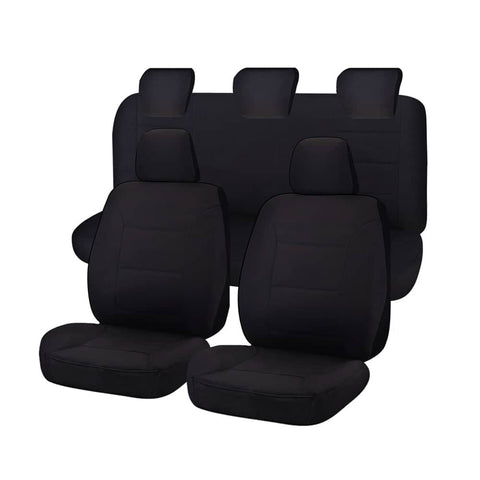 darrahopens Auto Accessories > Auto Accessories Others Seat Covers for MAZDA BT-50 B22P/Q-B32P/Q UP SERIES 10/2011 ? 08/2015 DUAL CAB FR BLACK CHALLENGER