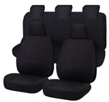 darrahopens Auto Accessories > Auto Accessories Others Seat Covers for MAZDA BT-50 FR UR 09/2015 - 06/2020 DUAL CAB FR BLACK CHALLENGER