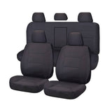 darrahopens Auto Accessories > Auto Accessories Others Seat Covers for MITSUBISHI TRITON FR ML-MN SERIES 06/2006 ? 2015 DUAL CAB UTILITY FR CHARCOAL CHALLENGER