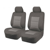 darrahopens Auto Accessories > Auto Accessories Others Seat Covers for MITSUBISHI TRITON MQ SERIES 01/2015 - ON DUAL / CLUB CAB UTILITY FRONT 2X BUCKETS GREY PREMIUM