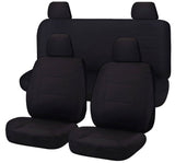 darrahopens Auto Accessories > Auto Accessories Others Seat Covers for NISSAN NAVARA D23 SERIES 3 NP300 11/2017 - 11/2020 DUAL CAB FR BLACK ALL TERRAIN