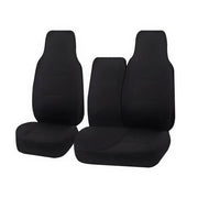 darrahopens Auto Accessories > Auto Accessories Others Seat Covers for TOYOTA HI ACE TRH-KDH SERIES 03/2005 - 2015 LWB UTILITY VAN FRONT HIGH BUCKET + _ BENCH WITH FOLD DOWN ARMREST/TRAY BLACK CHALLENGER