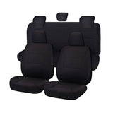 darrahopens Auto Accessories > Auto Accessories Others Seat Covers for TOYOTA HILUX SR - SR5 4X4 KUN26R - GGN25R 04/2005 - 06/2015 S DUAL CAB UTILITY FR BLACK CHALLENGER