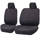 darrahopens Auto Accessories > Auto Accessories Others Seat Covers for TOYOTA LANDCRUISER 60.70.80 SERIES HZJ-HDJ-FZJ 1981 - 2010 TROOP CARRIER 4X4 SINGLE CAB CHASSIS FRONT BUCKET + _ BENCH CHARCOAL ALL TERRAIN