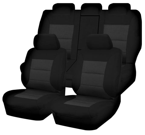 darrahopens Auto Accessories > Auto Accessories Others Seat Covers for TOYOTA RAV4 ALA49R.ASA44R .ZSA42R SERIES 02/2012 - 12/2018 4x2.4X4 SUV/WAGON 5 SEATERS FR BLACK PREMIUM